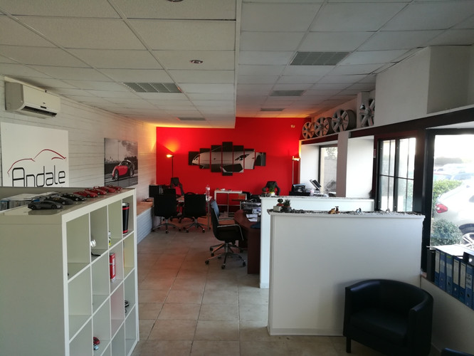 dealer showroom